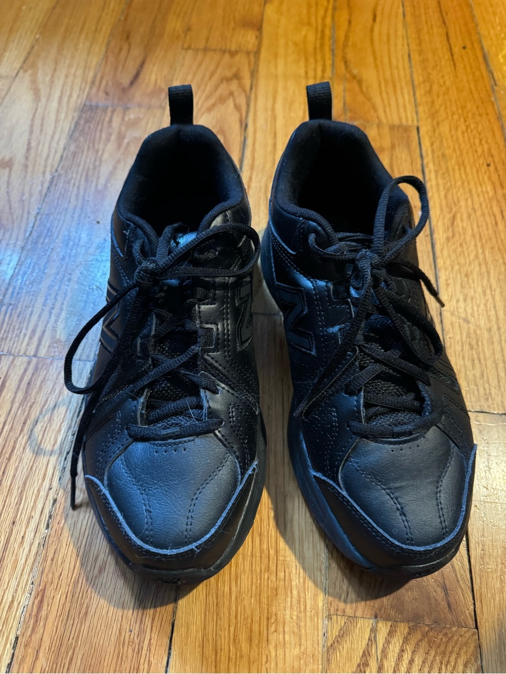New Balance All-Black Women's size 9 608 V5 anti-slip cross trainers